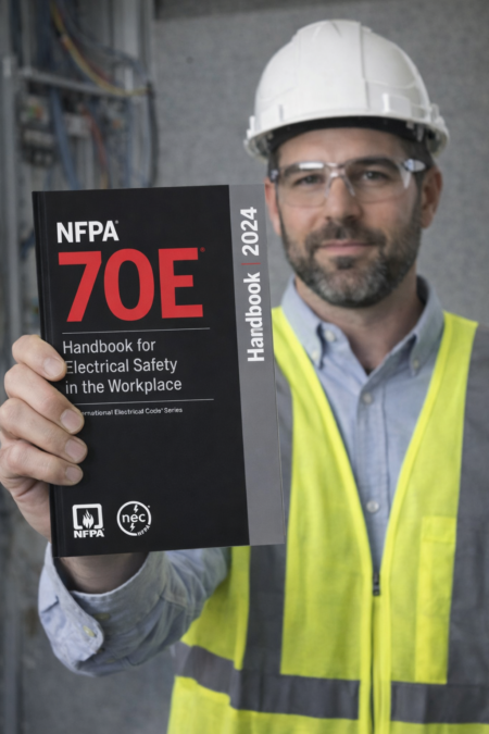 NFPA 70E Handbook for Electrical Safety in the Workplace Nec Book 2024 Hardcover