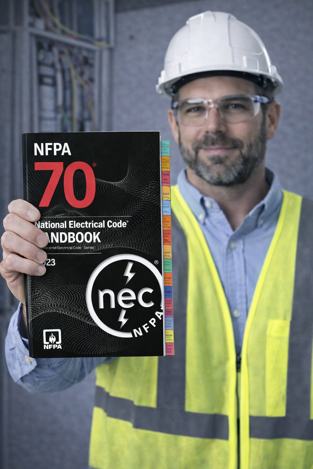 National Electrical Code Hand book 2023 Edition with Tabs Hardcover | NEC Code Book 2023