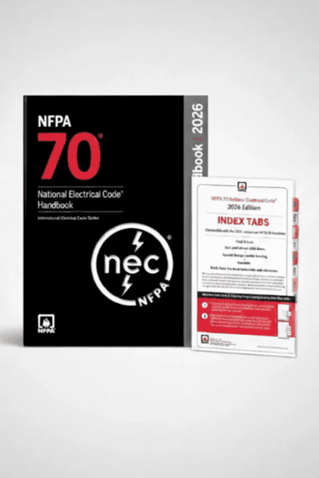 NFPA 70, National Electrical Code (NEC) Handbook 2026 Hardcover with Index Tab